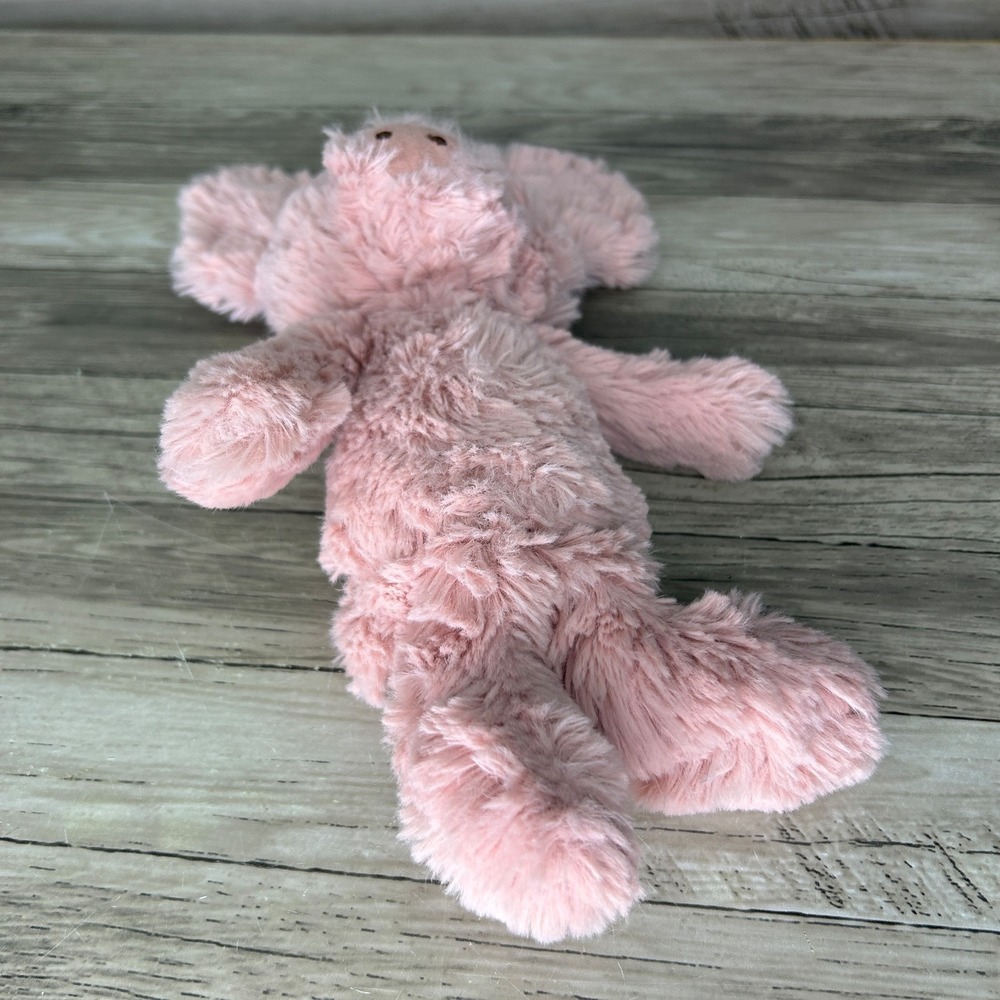 Jellycat Squiggle Piglet Small Pink Pig Big Ears - Picture 3 of 7
